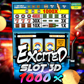 Excited Slot 3D 1000X DEMO