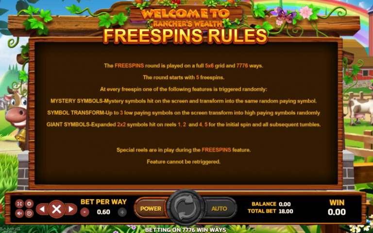 freespin Rancher's Wealth